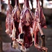 Geschlachtete Schafe auf dem tibetischen Markt von Shigatse.