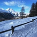 Von Lü nach Alp Campatsch - Blick talaufwärts gegen den Ofenpass