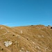 Da sinistra; Baita Regina 1870 m., Passo Regadur 1850 m. e sullo sfondo Monte Aralalta 2003 m..