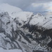 Blick auf den (noch nicht zugefrorenen) Seealpsee und die ihn umgebenden Gipfel der nördlichen und mittleren Alpstein-Kette