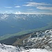 Das lange Salzachtal trennt die Hohen Tauern von den Kitzbüheler Alpen.