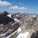 Blick nach Westen auf die vielen Gipfel der Hornbachkette.