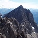 die zahme Bretterspitze zeigt sich von dieser Seite etwas abweisend