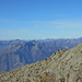panorama verso la Val Bodengo, Val Mesolcina e, in fondo la catena del Rosa
