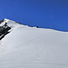 Am Ende des Marzellkamms wartet der flache Gletscher hinauf zum Similaun