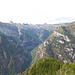 vista dalla vetta