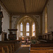 Spätgotische Kirche von Ligerz. Beliebte Hochzeitskirche.