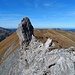 Rückblick zu dem Gratturm