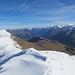 ... mit Fortsetzung Richtung Zentralschweizer Gipfel