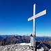 Ein einfaches Kreuz für einen einsamen Gipfel