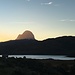 Suilven is a very prominent mountain and stands alone dominating its surroundings 