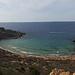 Das komplette Panorama: rechts die Golden Bay, in der Mitte die Tuffieha und ganz links die Gnejna Bay die man bei dieser Wanderung alle zu Gesicht bekommt.