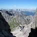 An der Scharte mit Blick in die Allgäuer Alpen