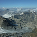 Von links Wasenhorn (3246m), Bortelhorn (3194m) und Hillehorn (3181m). Im Vordergrund Cima delle Piodelle