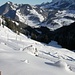 Kehre um Kehre habe ich meine Spur in den Schnee gelegt.
