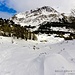 Panorama sull'Alpe Gana, con sullo sfondo il Pizzo Scopi