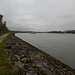 Die Donau mit Blick zum Kraftwerk