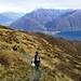 scandendo verso l'Alpe Rescascia