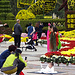 Die Fotographen fahren voll ab auf die Blumen und posieren was das Zeug hält