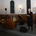 authentischer Auftritt von Sandy Patton in der Kirche Wyssachen; am E-Piano Martin Jufer