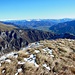 Panorama sulla Val Seriana dal Monte Golla