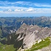 Wunderbare Aussicht Richtung Walsertal beim Abstieg