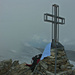 Auf dem Gipfel des Piz Cancian (3103m)