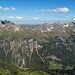 Aussicht auf das Grenzgebirge Deutschland/Österreich