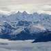 Über dem Skigebiet Silvretta Nova erheben sich die Silvretta-Größen