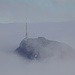Der Hohe Kasten - knapp über dem Nebel...