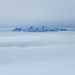 der Alpstein war heute eine einsame Insel im Nebelmeer
