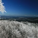 Blick nach Südosten zum Rachel, zweithöchster Gipfel des Bayerischen Waldes