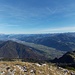 Blick über den Voldöppberg hinweg auf das die Alpen verlassende Inntal