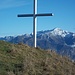 Vetta del monte Crocione e..... croce come da copione!  :-)