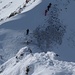 Gipfelaufstieg zur Tschima da Flix (Foto: V. Schmitt)