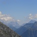 Drei der ganz großen in den Dolomiten: Antelao, Pelmo und Civetta.