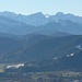 östliche Karwendelspitze und Vogelkarspitze in der Mitte