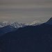 Zoom ins Karwendel vom Almkreuz oberhalb der Hitscheralm