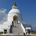 Shanti Stupa, auch bekannt als World Peace Pagoda