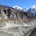 Der ehemalige Annapurna Gletscher