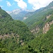 <br />Blick in die Schluchten des Val di Lodrino