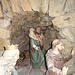 In der Grotte des Maria Bildstein ist man das ganze Jahr über auf Weihnachten vorbereitet