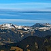 Blick in Richtung Vorarlberg, zum Hohen Freschen bis zur Mittagsspitze