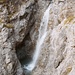 Wasserfall in der Abstiegs"route"