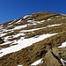 Der Gipfelhang des Schafwisspitzes