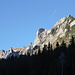 die mittlere Alpsteinkette, im Vordergrund Hundstein und Widderalpstöck
