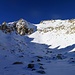 Blick zurück zum steilen Hang, der den Winterzugang zum Löffelhorn ermöglicht