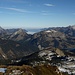 Aussicht vom Tour de Famelon auf Freiburger Alpen.
