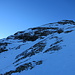 Mein Abstieg erfolgt über die winterliche Gauschla Nordflanke.