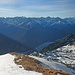 Blick über den Lech ins Herz der Lechtaler Alpen.